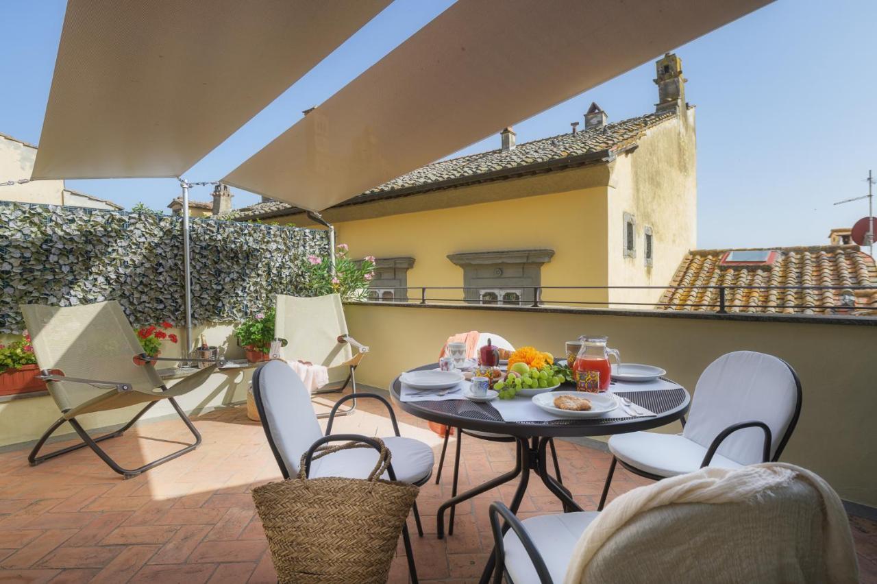 Terrazza Silena, Centro Storico Con Vista Cortona! Apartamento Exterior foto