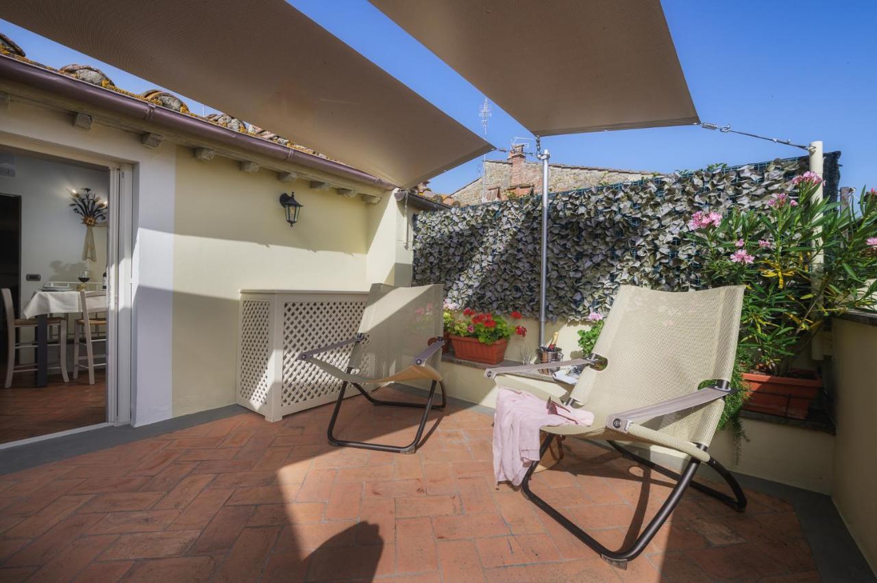 Terrazza Silena, Centro Storico Con Vista Cortona! Apartamento Exterior foto
