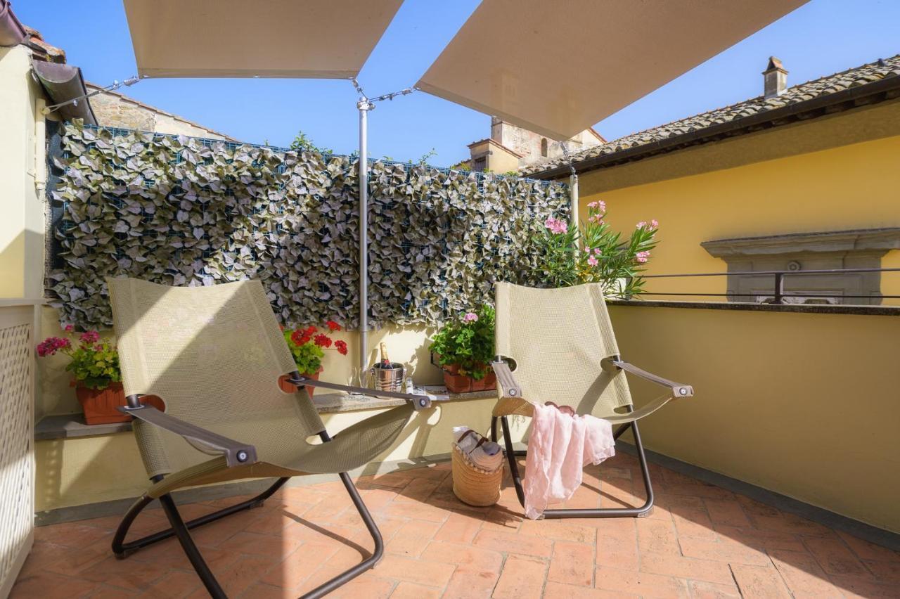 Terrazza Silena, Centro Storico Con Vista Cortona! Apartamento Exterior foto