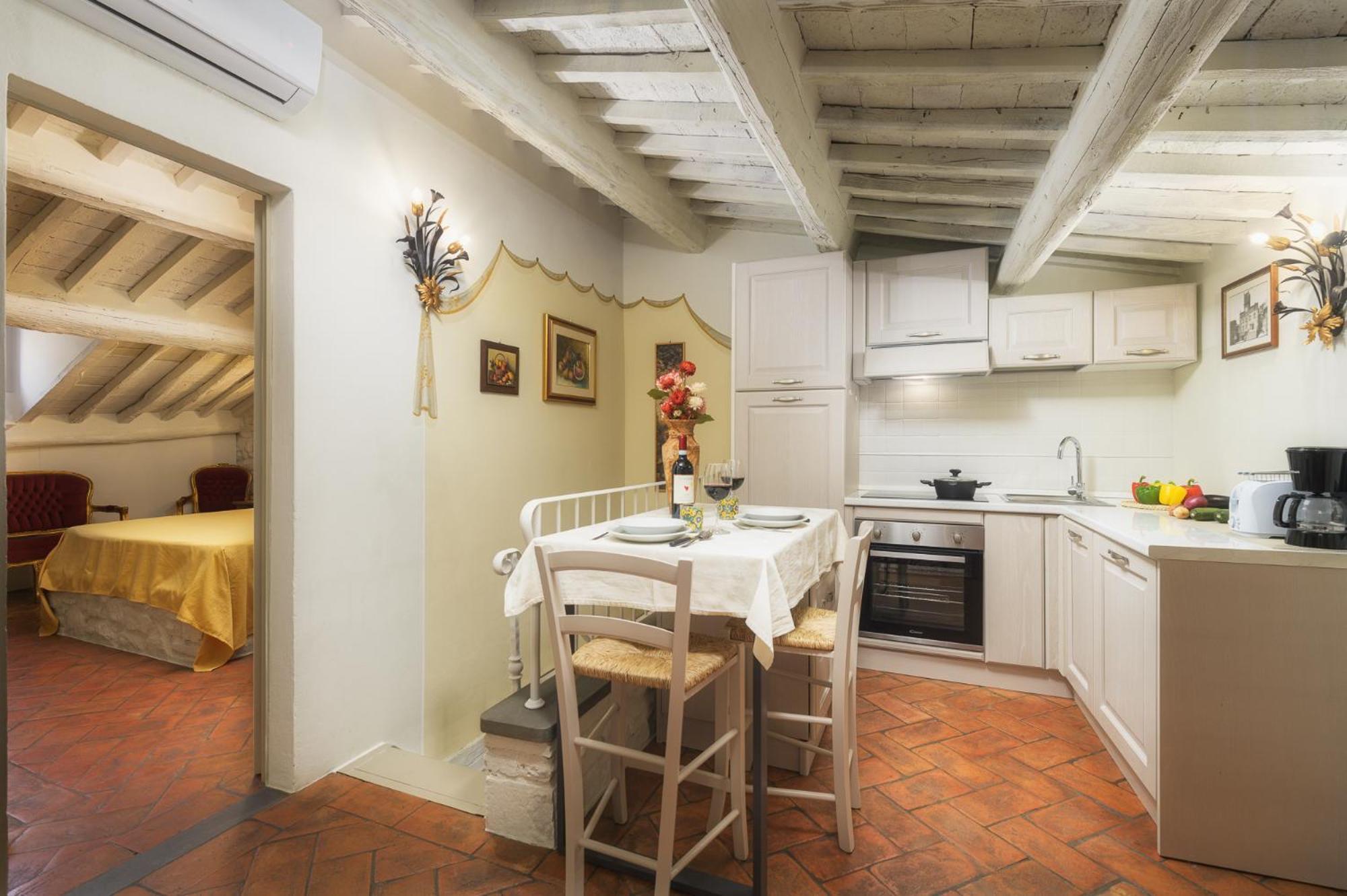 Terrazza Silena, Centro Storico Con Vista Cortona! Apartamento Exterior foto
