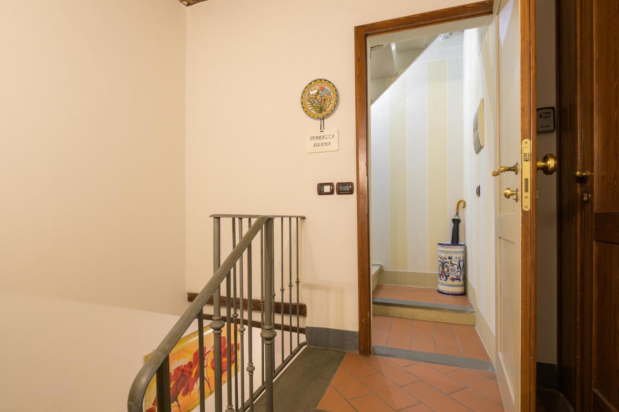 Terrazza Silena, Centro Storico Con Vista Cortona! Apartamento Exterior foto